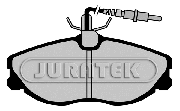 JCP1063 JURATEK Комплект тормозных колодок, дисковый тормоз (фото 1)