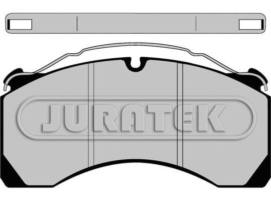 JCP109 JURATEK Комплект тормозных колодок, дисковый тормоз (фото 1)