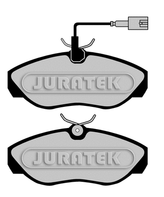JCP1396 JURATEK Комплект тормозных колодок, дисковый тормоз (фото 1)