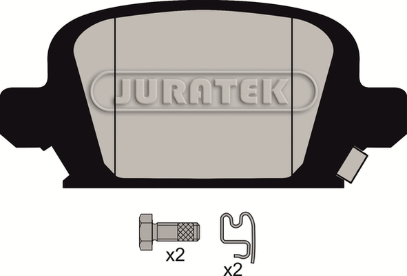JCP1472 JURATEK Комплект тормозных колодок, дисковый тормоз (фото 1)