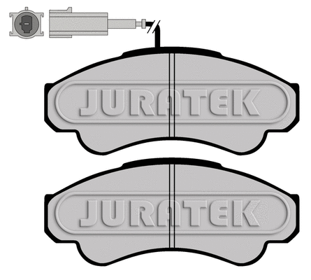 JCP1479 JURATEK Комплект тормозных колодок, дисковый тормоз (фото 2)