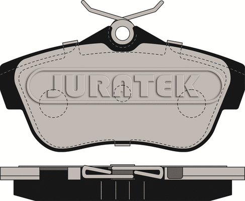 JCP148 JURATEK Комплект тормозных колодок, дисковый тормоз (фото 1)