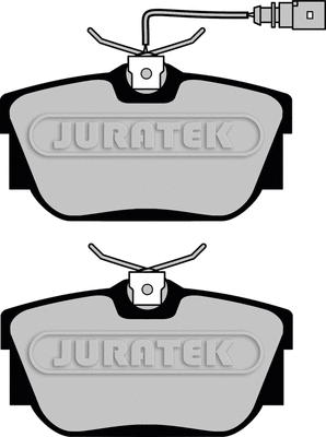 JCP1482 JURATEK Комплект тормозных колодок, дисковый тормоз (фото 2)