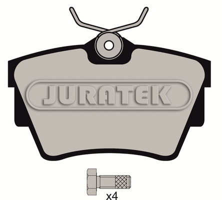JCP1516 JURATEK Комплект тормозных колодок, дисковый тормоз (фото 1)