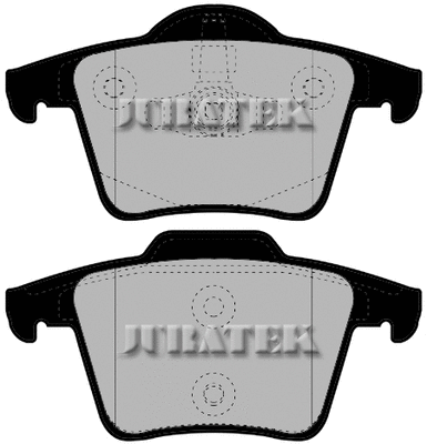 JCP1631 JURATEK Комплект тормозных колодок, дисковый тормоз (фото 1)