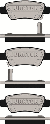 JCP169 JURATEK Комплект тормозных колодок, дисковый тормоз (фото 2)