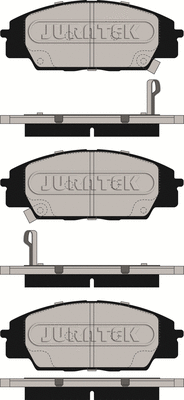 JCP176 JURATEK Комплект тормозных колодок, дисковый тормоз (фото 1)