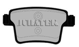JCP1885 JURATEK Комплект тормозных колодок, дисковый тормоз (фото 2)