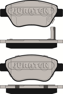 JCP194 JURATEK Комплект тормозных колодок, дисковый тормоз (фото 1)
