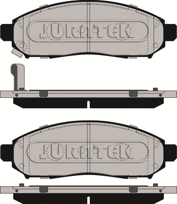 JCP235 JURATEK Комплект тормозных колодок, дисковый тормоз (фото 1)