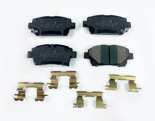 JCP4024 JURATEK Комплект тормозных колодок, дисковый тормоз (фото 1)