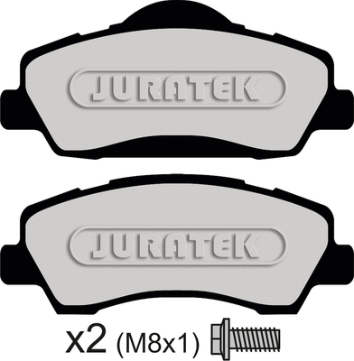 JCP4491 JURATEK Комплект тормозных колодок, дисковый тормоз (фото 2)