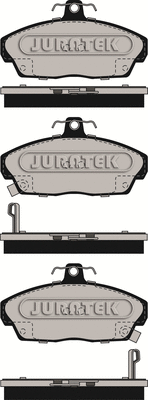 JCP613 JURATEK Комплект тормозных колодок, дисковый тормоз (фото 2)