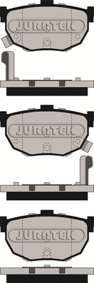 JCP638 JURATEK Комплект тормозных колодок, дисковый тормоз (фото 1)