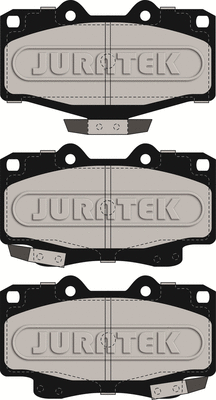 JCP797 JURATEK Комплект тормозных колодок, дисковый тормоз (фото 2)