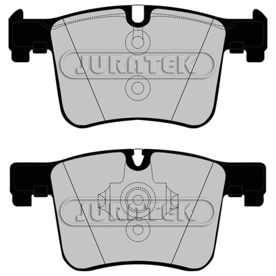 JCP8021 JURATEK Комплект тормозных колодок, дисковый тормоз (фото 1)