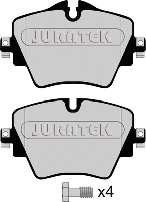 JCP8052 JURATEK Комплект тормозных колодок, дисковый тормоз (фото 1)