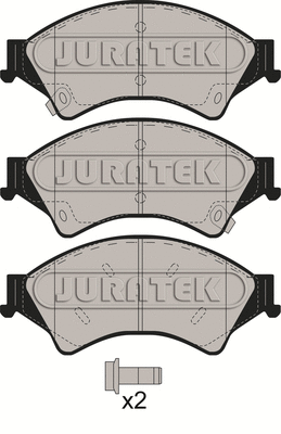 JCP8059 JURATEK Комплект тормозных колодок, дисковый тормоз (фото 2)