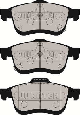 JCP8066 JURATEK Комплект тормозных колодок, дисковый тормоз (фото 1)