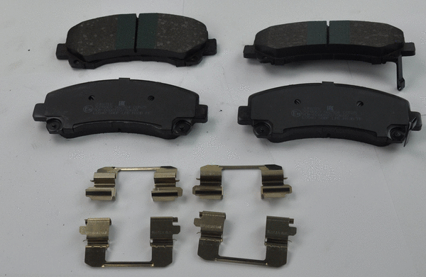 JCP8069 JURATEK Комплект тормозных колодок, дисковый тормоз (фото 1)