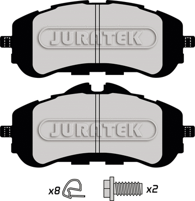 JCP8097 JURATEK Комплект тормозных колодок, дисковый тормоз (фото 2)