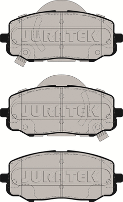 JCP8103 JURATEK Комплект тормозных колодок, дисковый тормоз (фото 1)