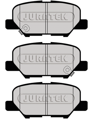 JCP8123 JURATEK Комплект тормозных колодок, дисковый тормоз (фото 1)