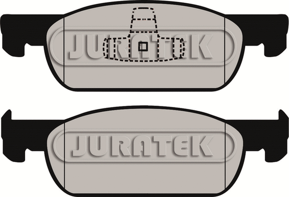 JCP8165 JURATEK Комплект тормозных колодок, дисковый тормоз (фото 1)
