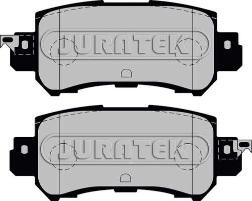 JCP8221 JURATEK Комплект тормозных колодок, дисковый тормоз (фото 2)