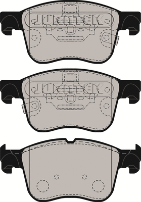 JCP8260 JURATEK Комплект тормозных колодок, дисковый тормоз (фото 2)