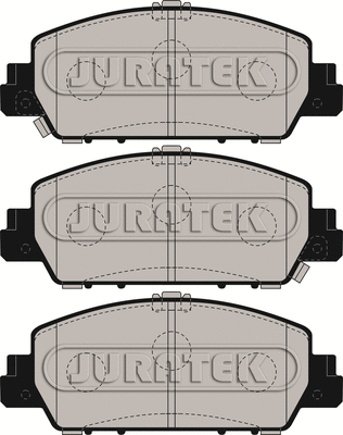 JCP8266 JURATEK Комплект тормозных колодок, дисковый тормоз (фото 1)