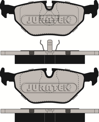 JCP850 JURATEK Комплект тормозных колодок, дисковый тормоз (фото 1)