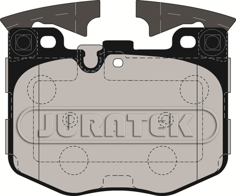 JCP8521 JURATEK Комплект тормозных колодок, дисковый тормоз (фото 1)