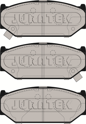 JCP8533 JURATEK Комплект тормозных колодок, дисковый тормоз (фото 1)