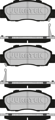 JCP905 JURATEK Комплект тормозных колодок, дисковый тормоз (фото 2)