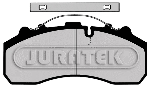 JCP988 JURATEK Комплект тормозных колодок, дисковый тормоз (фото 1)