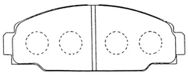 FP0125 FIT Комплект тормозных колодок, дисковый тормоз (фото 1)