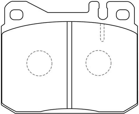 FP0145 FIT Комплект тормозных колодок, дисковый тормоз (фото 1)