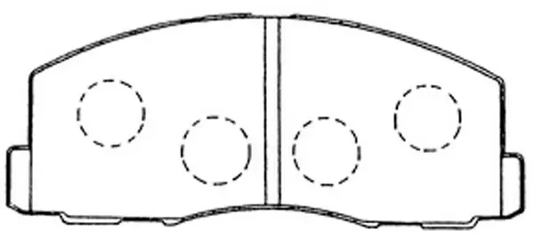 FP0328 FIT Комплект тормозных колодок, дисковый тормоз (фото 1)
