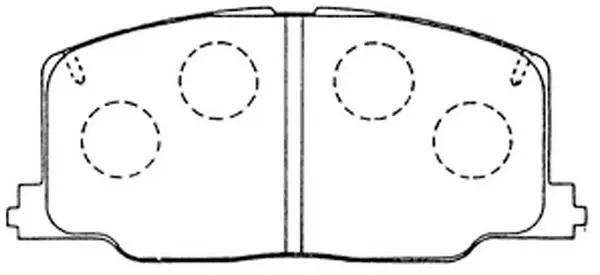 FP0356 FIT Комплект тормозных колодок, дисковый тормоз (фото 1)