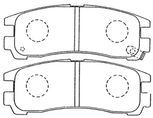 FP0383 FIT Комплект тормозных колодок, дисковый тормоз (фото 1)