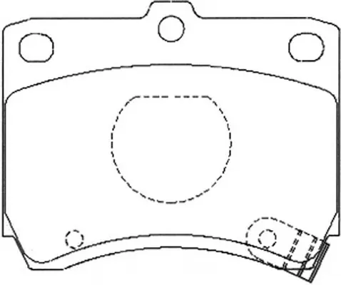 FP0402 FIT Комплект тормозных колодок, дисковый тормоз (фото 1)