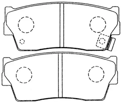 FP0418 FIT Комплект тормозных колодок, дисковый тормоз (фото 1)