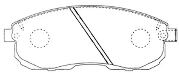 FP0430 FIT Комплект тормозных колодок, дисковый тормоз (фото 1)