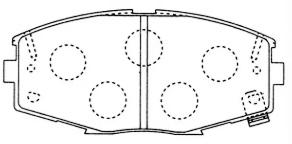 FP0435 FIT Комплект тормозных колодок, дисковый тормоз (фото 1)