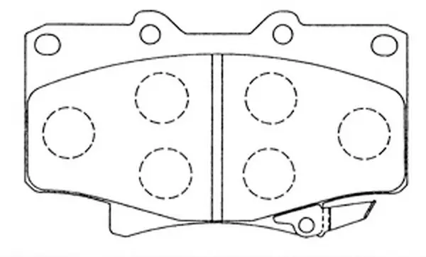 FP0502 FIT Комплект тормозных колодок, дисковый тормоз (фото 1)
