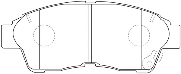 FP0562 FIT Комплект тормозных колодок, дисковый тормоз (фото 1)