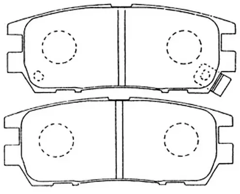 FP0567 FIT Комплект тормозных колодок, дисковый тормоз (фото 1)