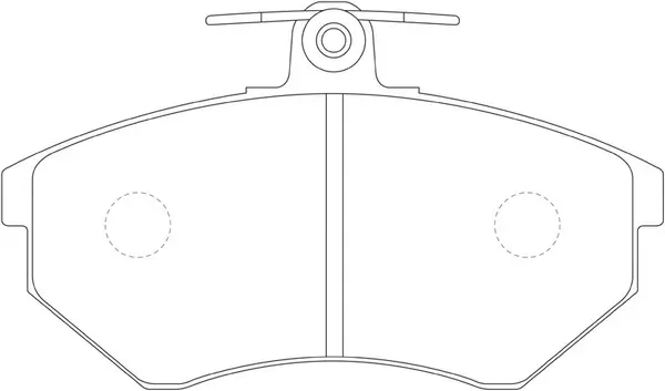 FP0696 FIT Комплект тормозных колодок, дисковый тормоз (фото 1)
