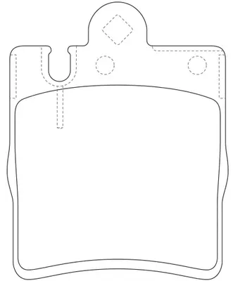 FP0873 FIT Комплект тормозных колодок, дисковый тормоз (фото 1)